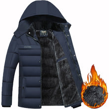Load image into Gallery viewer, 2019 Hot Fashion Hooded Winter Coat Men Thick Warm Mens Winter Jacket Father's Gift Parka