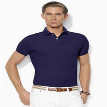 Load image into Gallery viewer, hombre big pony high quality polo top Men Short sleeve Casual rugby Shirt camisa embroidered homme polo masculine