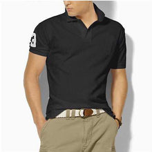 Load image into Gallery viewer, hombre big pony high quality polo top Men Short sleeve Casual rugby Shirt camisa embroidered homme polo masculine